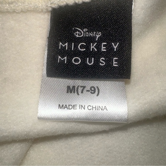 Juniors Disney Mickey and Minnie sweatshirt sz M (7-9) NWT - Picture 4 of 9